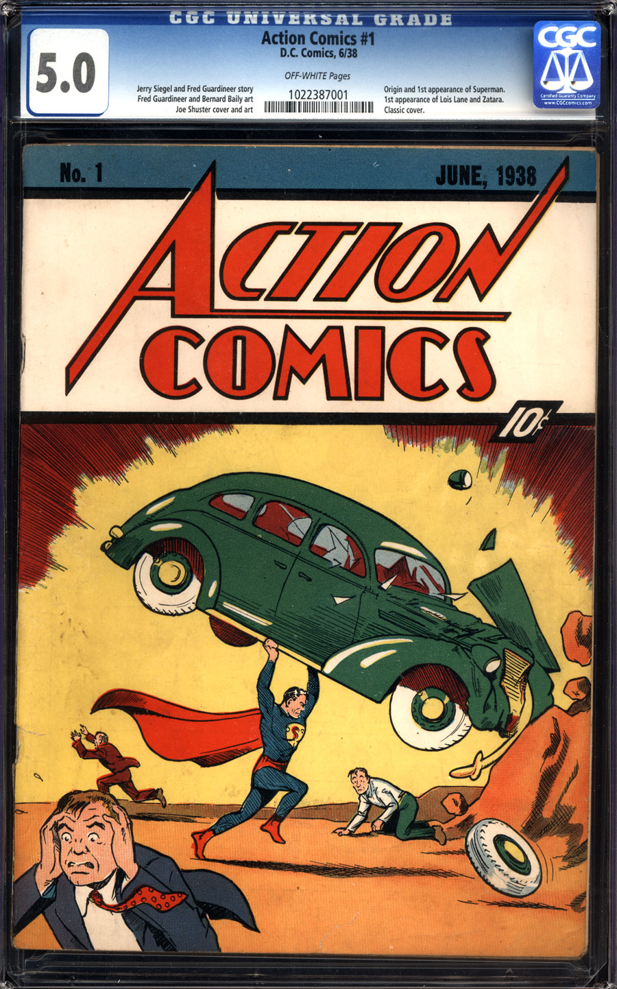 Action Comics 1 Inside